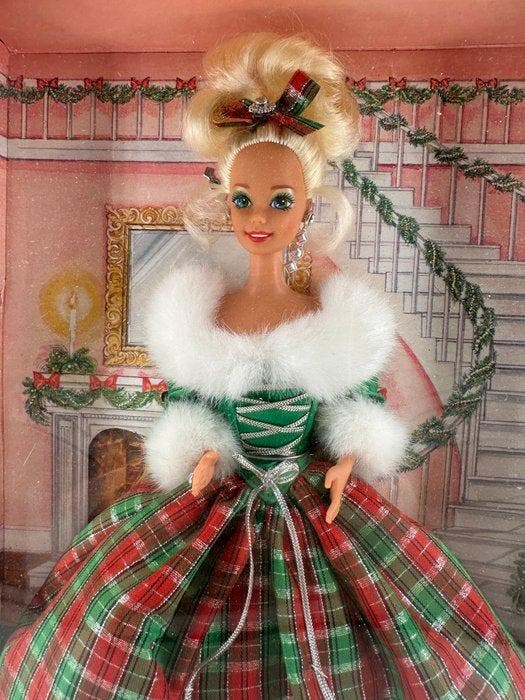 Mattel - Barbiepop - Barbie Winters Eve - Special Edition -, Antiek en Kunst, Antiek | Speelgoed