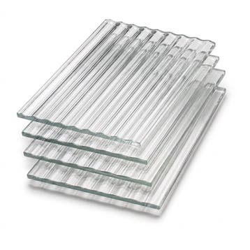 Lampkappen & glazen Geribbeld Glasset tbv Leicester, Verzenden, Nieuw