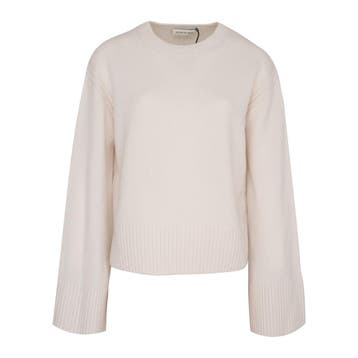 Alcidia da Veiga • wollen trui in creme • 36, Verzenden, Wit, Nieuw, Alcidia da Veiga