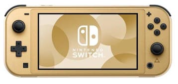 Nintendo Switch Lite Hyrule Edition (Nette Staat), Ophalen of Verzenden, Zo goed als nieuw