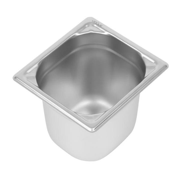 GN-Bak | RVS | 1/6 GN | Hoogte 150mm | 176x162x150(h)mm, Articles professionnels, Horeca | Équipement de cuisine, Envoi