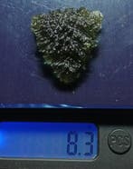 Moldaviet uit Marouškovo pole - Hoogte: 30 mm - Breedte: 9