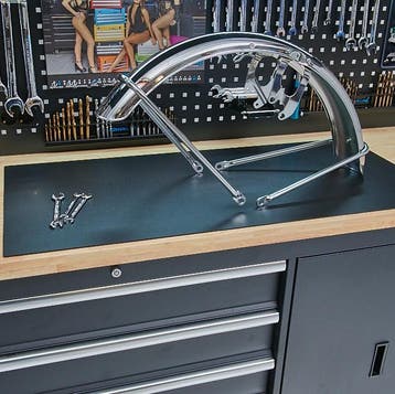 Datona PVC werkbankmat voor werkbank 100 cm - Datona - Inox, Ophalen of Verzenden, Nieuw