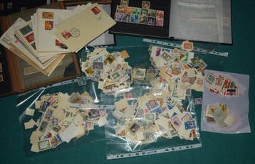 Batch postzegels uit de hele wereld 1895/1995 - Duizenden