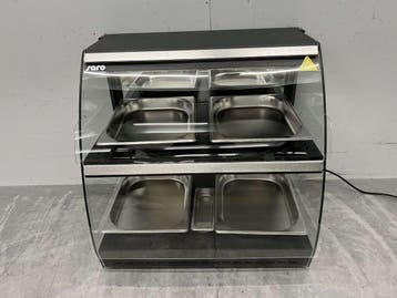 Saro Nelson Warmhoudvitrine Warmtevitrine 65 cm 230V Horeca, Ophalen of Verzenden