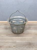 verzinkte kolen- of haardmand - Seau - Métal galvanisé