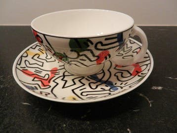 Villeroy & Boch - Keith Haring - Theekopje - Spirit of Art