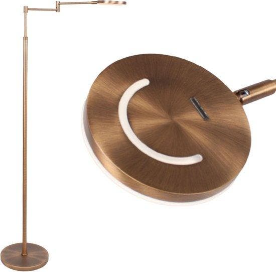 2dekans | Steinhauer - vloerlamp - Soleil - brons - metaal -, Maison & Meubles, Lampes | Autre, Enlèvement ou Envoi