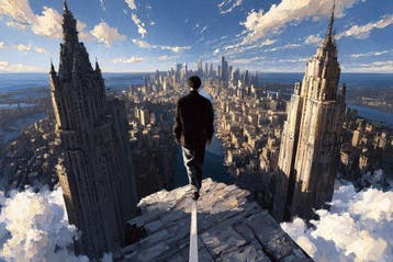 Iconica - The Edge of Ambition - unique 1/1 XXL (100 x 150