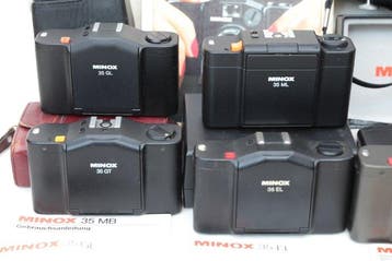 Minox 35 ML, 35 GT, 35 EL, 35 EL, 35 GL, 35 GT, 35 GL, MT, Audio, Tv en Foto, Nieuw