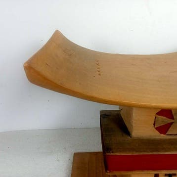 Volkskunst religieus - Asante (Ashanti) - Kruk - sese-hout -, Antiek en Kunst