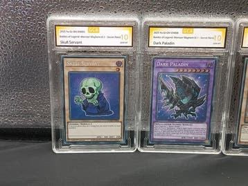 Konami - 3 Card - Yu-Gi-Oh! - Blue-Eyes White Dragon & Skull, Nieuw