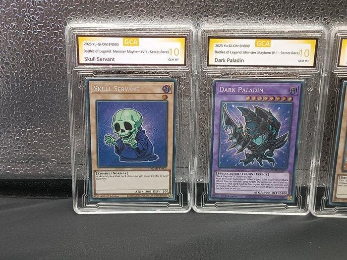 Konami - 3 Card - Yu-Gi-Oh! - Blue-Eyes White Dragon & Skull, Hobby en Vrije tijd, Verzamelkaartspellen | Yu-gi-Oh!