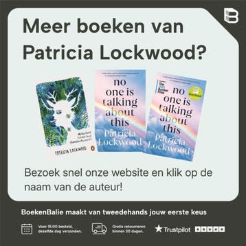 No one is talking about this 9781526629777 Patricia Lockwood, Verzenden, Gelezen, Patricia Lockwood