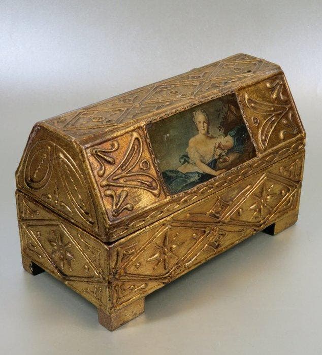 Fratelli Paoletti Florence - Sieradendoos - Hout, Antiquités & Art, Art | Objets design
