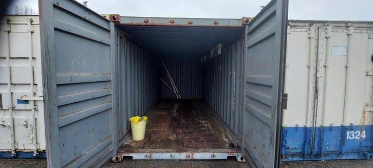 Container 20ft. HS-1494, Articles professionnels, Machines & Construction | Abris de chantier & Conteneurs, Enlèvement ou Envoi