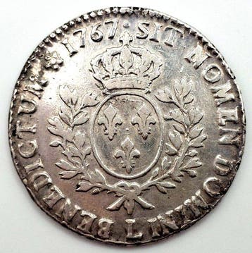 Frankrijk. Louis XV (1715-1774). Écu aux branches d’olivier