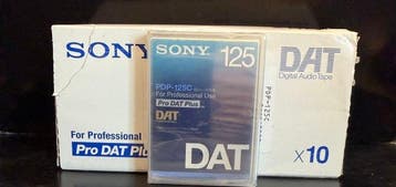 Sony - PDP-125C DAT - digital audio tape - Diverse modellen, Nieuw
