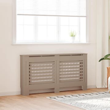 vidaXL Radiatorombouw 152x19x81,5 cm MDF, Verzenden