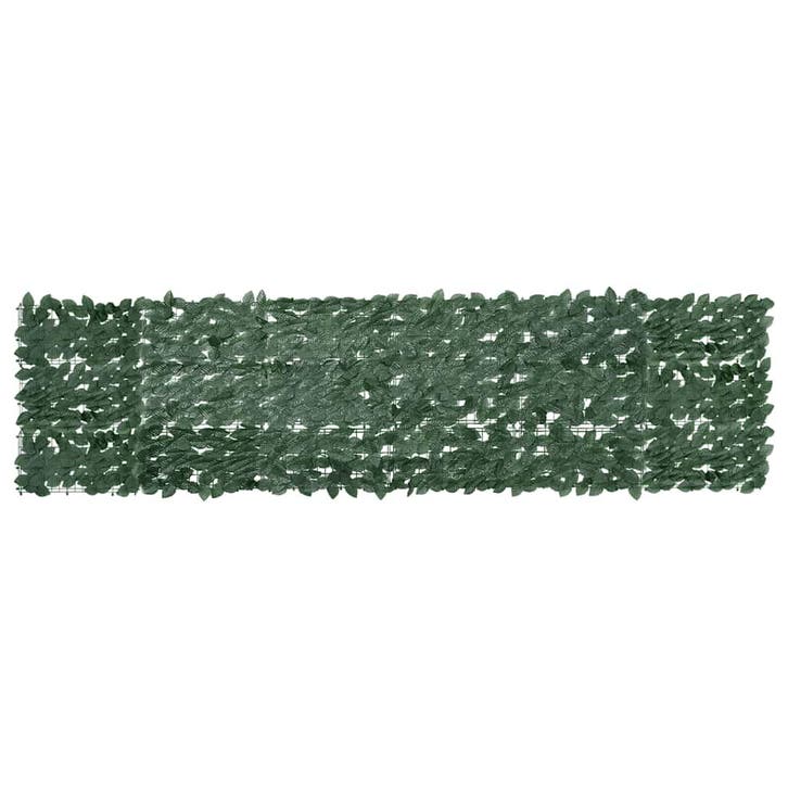 vidaXL Balkonscherm met donkergroene bladeren 300x75 cm, Tuin en Terras, Parasols, Nieuw, Verzenden