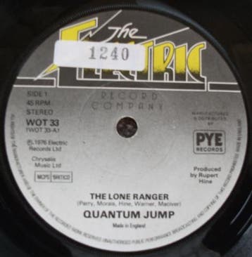 Quantum Jump - The Lone Ranger, Verzenden