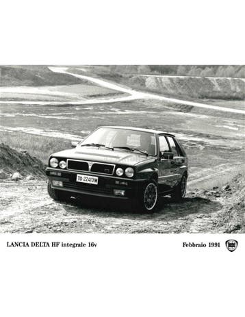 1991 LANCIA DELTA HF INTEGRALE PERSFOTO