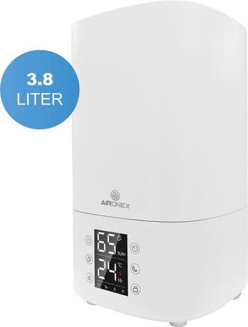 2dekans | Aironex Luchtbevochtiger 3.8 Liter - Topfill -, Elektronische apparatuur, Ophalen of Verzenden, Nieuw
