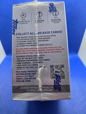 2022/23 Topps UCC Blaster Box - 1 Sealed box - Excellent, Nieuw