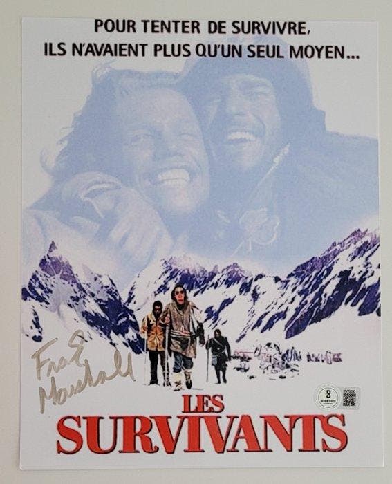 Alive (1993) - signed by producer Frank Marshall - With, Verzamelen, Film en Tv