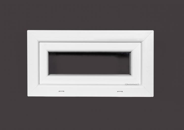 PVC raam vast b70xh32 cm Wit, Bricolage & Construction, Vitres, Châssis & Fenêtres, Enlèvement ou Envoi