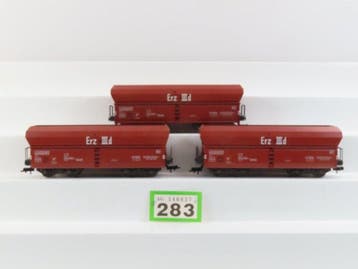 Fleischmann H0 - 5520 - Modeltrein goederenwagon (3) - 3, Nieuw