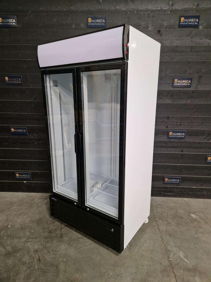 Koelkast | Maxima | glazendeur | dubbeldeurs | 800 liter |, Zakelijke goederen, Horeca | Keukenapparatuur, Gebruikt, Koelen en Vriezen