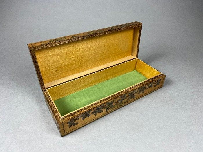 Sieradendoos - Hout, Antiek en Kunst, Kunst | Designobjecten