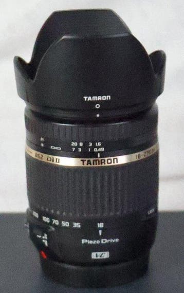 Tamron 18-270mm F/3.5-6.3 Di II VC PZD voor Canon incl.