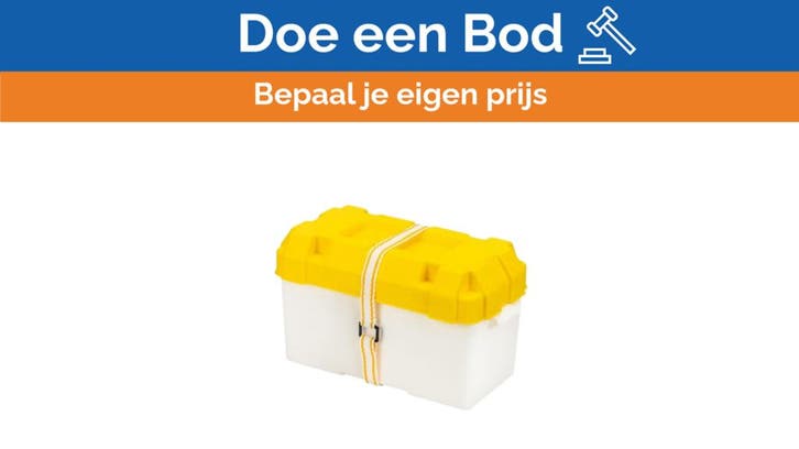 Bieden: Osculati Battery Box for 120A Battery, Watersport en Boten, Bootonderdelen, Ophalen of Verzenden