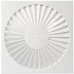 Wervelrooster voor inleg systeemplafond 595 x 595mm, Doe-het-zelf en Bouw, Verzenden, Nieuw