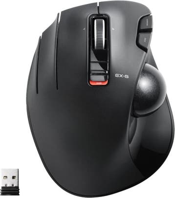 Ergonomische Trackball 6 knoppen | Retour deal | Knaller!, Verzenden, Muis
