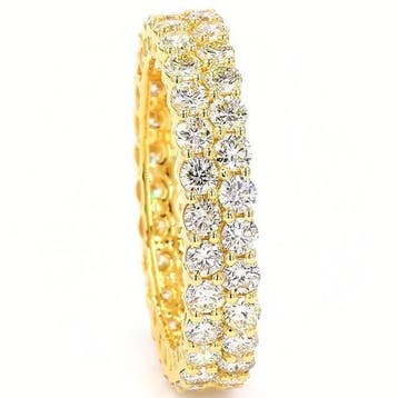 Zonder minimumprijs - Ring - 14 karaat Geel goud - 1.66ct.