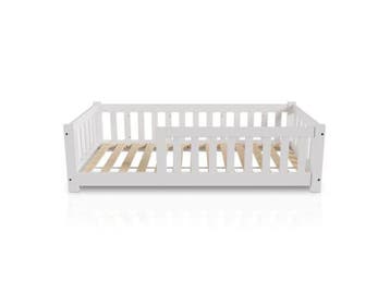 Veiling - Kinderbed Naya - 90 x 200 cm - Wit, Nieuw