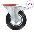 vidaXL 12 st Zwenkwielen 160 mm, Verzenden