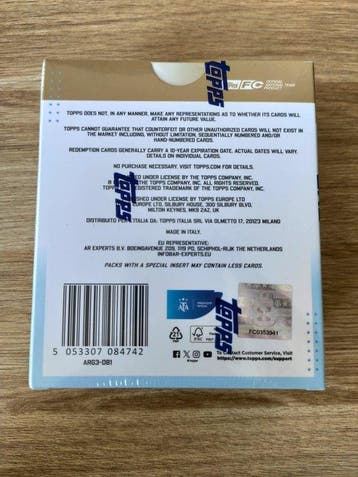 2025/26 Topps Team Set Argentina - 1 Sealed box - Presque, Nieuw