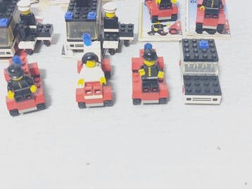 Lego Set - Classic Town, Legoland - 659 Police Patrol 618