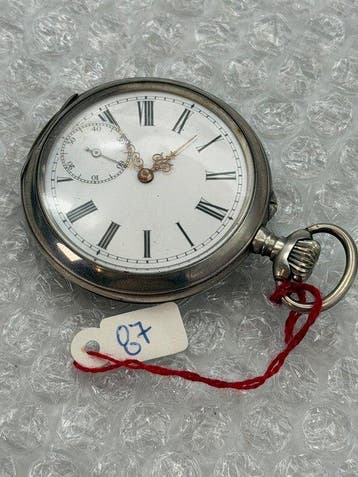Antique - Remontoir Ancre Pocket Watch – Liège 1905 – 15, Nieuw