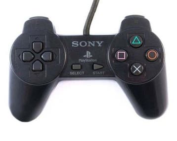 Sony PS1 Analog Controller Zwart (PS1 Accessoires), Ophalen of Verzenden, Zo goed als nieuw