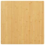 vidaXL Tafelblad 70x70x1,5 cm bamboe, Verzenden