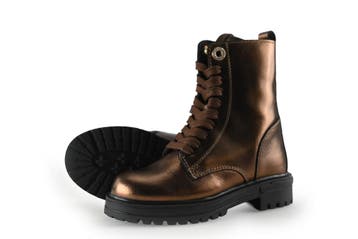Muyters Veterboots Meisjes in maat 28 Brons, Verzenden, Schoenen