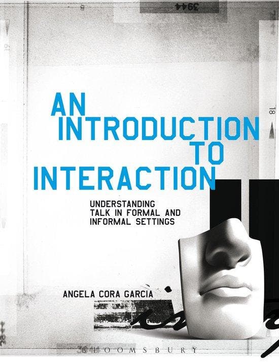 Introduction To Interaction 9781441157614 Angela Cora Garcia, Boeken, Taal | Engels, Gelezen, Verzenden