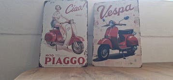 Maisto 1:18 - Model motorfiets (3) - Vespa 150 BLANC (1956), Nieuw