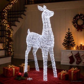 vidaXL Led-kerstverlichting in de vorm van een rendier, Diversen, Verzenden, Nieuw