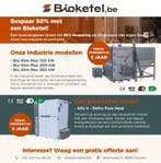 50% tot 99% besparen met een Bioketel